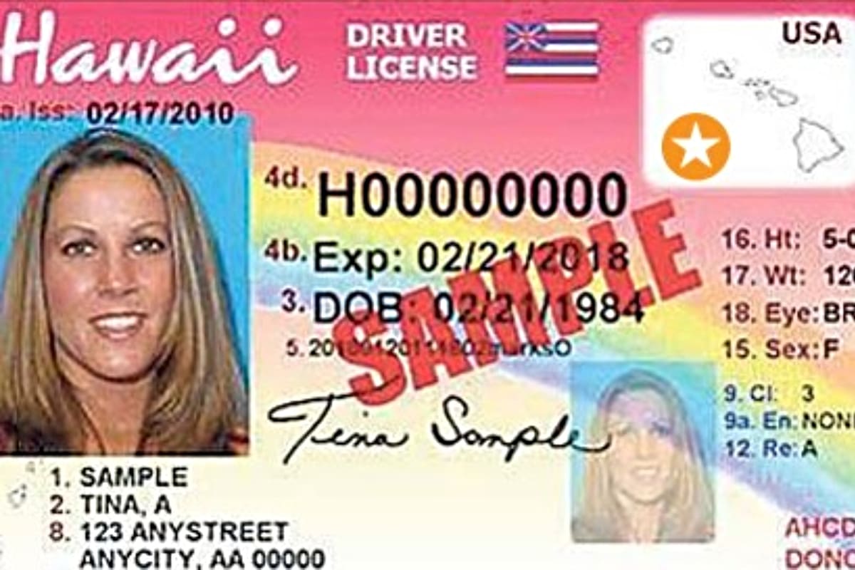 Todas las oficinas de licencias de conducir de los condados de Hawái emiten identificaciones de acuerdo a la norma federal de la Real ID