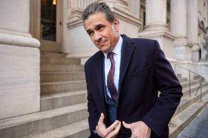 Todd Blanche, abogado del entonces presidente electo Trump, frente a un tribunal en Nueva York el 7 de enero de 2025