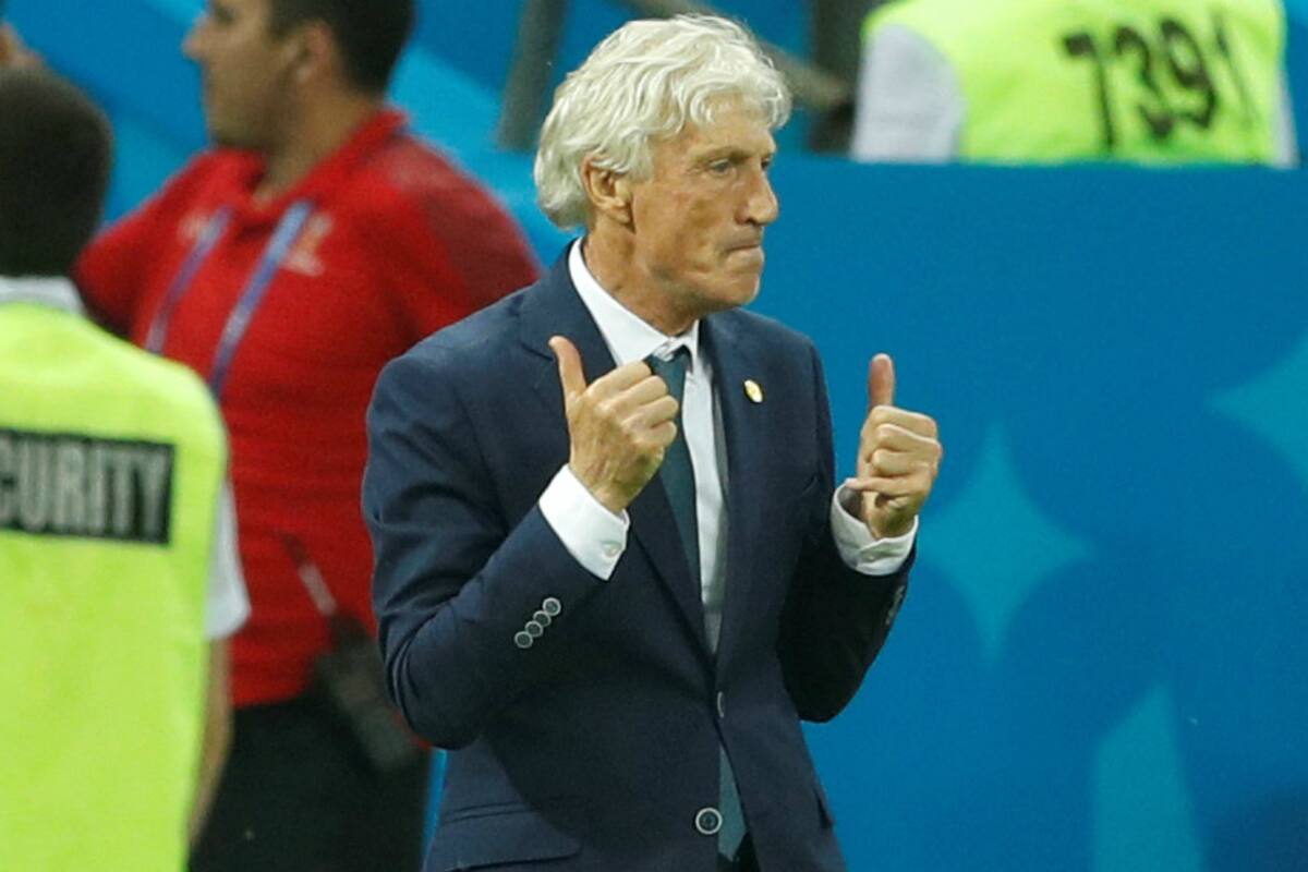 Todo bien: Pekerman celebra la victoria de Colombia sobre Polonia