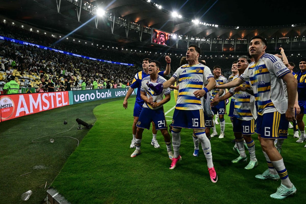 Todo Boca celebra en el Maracaná la inolvidable victoria sobre Vasco da Gama para avanzar a la final de la Copa Sudamericana