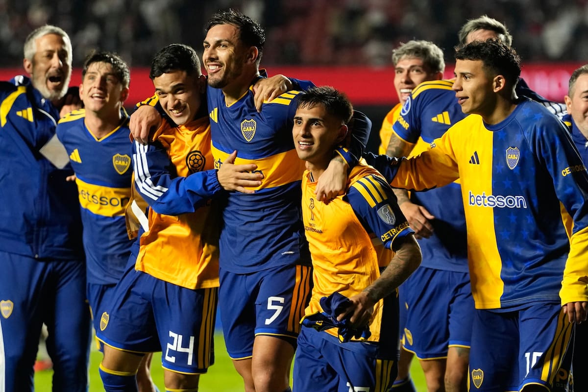 Todo Boca celebra la clasificación en el Morumbi: el Xeneize ya está entre los cuatro mejores de la Copa Sudamericana
