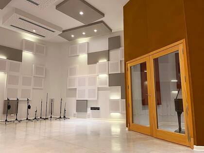Todo el ambiente está pensado para el cuidado del sonido