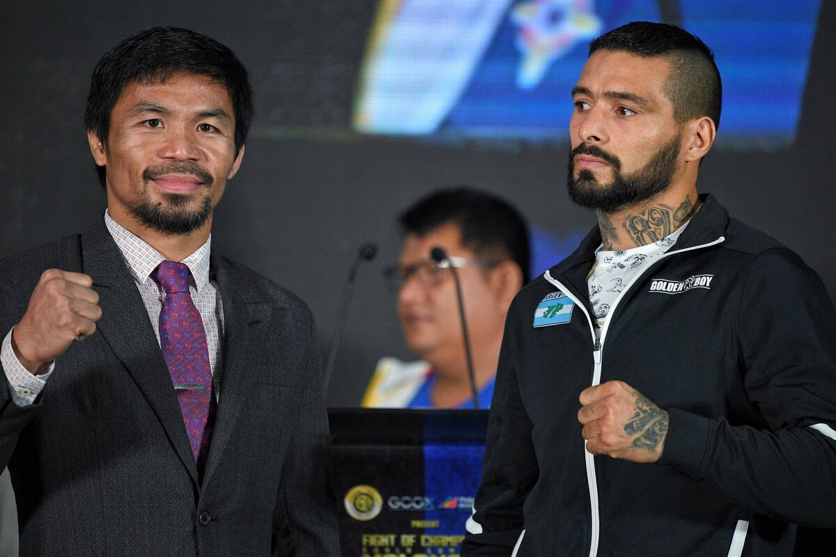 Todo listo para el gran combate entre Pacquiao y Matthysse