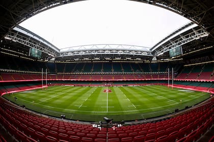 Todo listo para el test match, en Gales