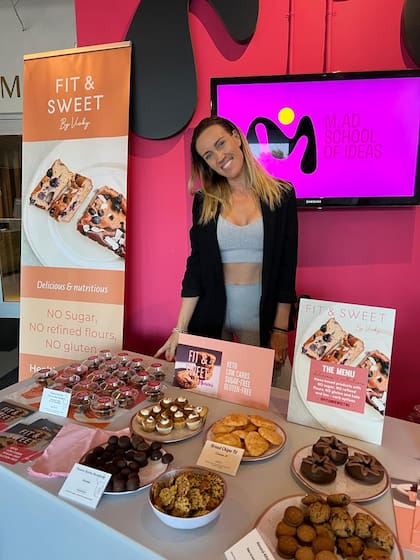 “Todo lo negativo que me tocó vivir lo pude transformar en algo positivo. Después de toda mi experiencia, mi meta es transmitir un estilo de vida saludable y ayuda", Victoria Rellihan, fundadora de "Fit & Sweet"