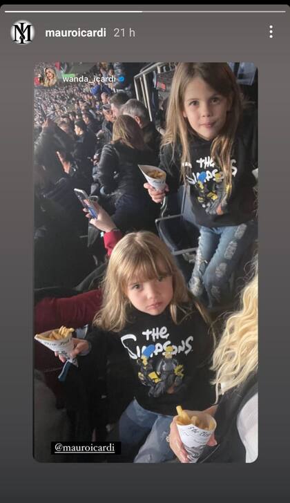 Todo parecía estar bien entre Mauro Icardi y Wanda Nara el viernes