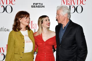 Contó cómo fue compartir el set con Gere y Sarandon, dos viejos conocidos de su tía Julia