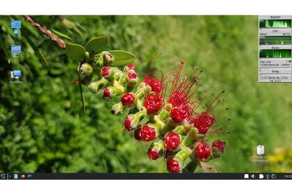 Todo se vino abajo por desconectar un cable, y después todo fue barranca abajo. En la imagen, la última versión del confiable Lubuntu