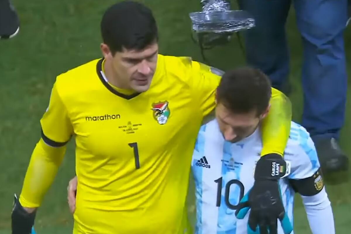 Todo un símbolo: Lampe, con Messi, una relación que lleva un largo tiempo