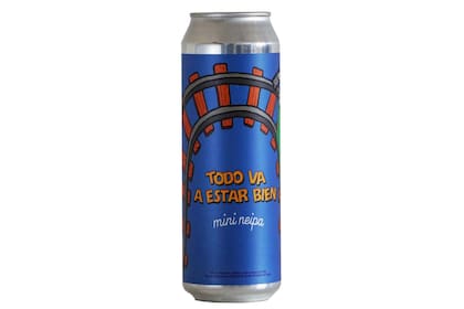 Todo va a estar bien, elaborada en conjunto por siete cervecerías y un restaurante que se sumó a la cruzada.