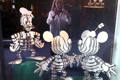 Todos amamos al raton Mickey, a Minnie y al Pato Donald. Maria Kodama