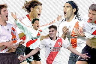 Julián Álvarez, tras los pasos de otros goleadores surgidos en River mientras suena en Europa