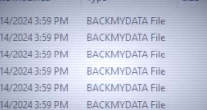 Todos los archivos fueron renombrados con el nombre del malware y quedaron inutilizables.