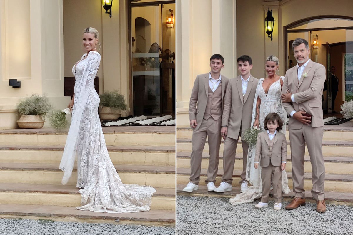 Todos los detalles del casamiento de Florencia Peña y Ramiro Ponce de León en Salta