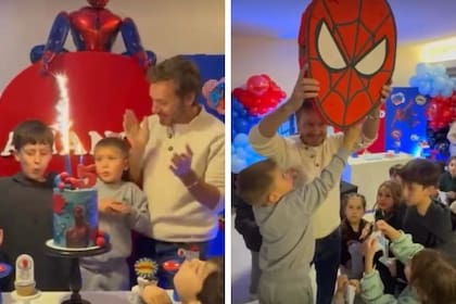 Todos los detalles del divertido cumpleaños de Amancio, el hijo más pequeño de la China Suárez y Benjamín Vicuña