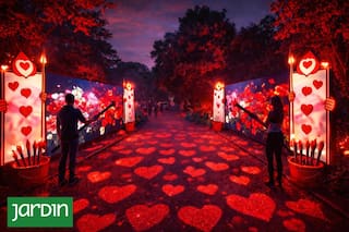 Un jardín encantado para recorrer en familia