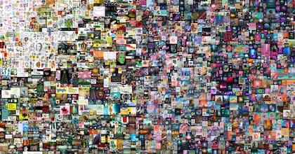 "Todos los días: los primeros 5000 días", la obra récord de Beeple por la cual Justin Sun habría ofertado hasta el final