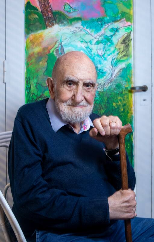 "Todos los días uno tiene una nueva experiencia", dice Noé, a los 90 años