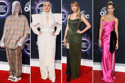 Todos los estilos y para todos los gustos: qué lucieron las famosas en la entrega de los American Music Awards