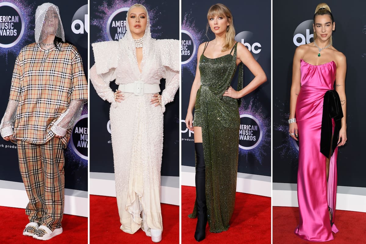 Todos los estilos y para todos los gustos: qué lucieron las famosas en la entrega de los American Music Awards