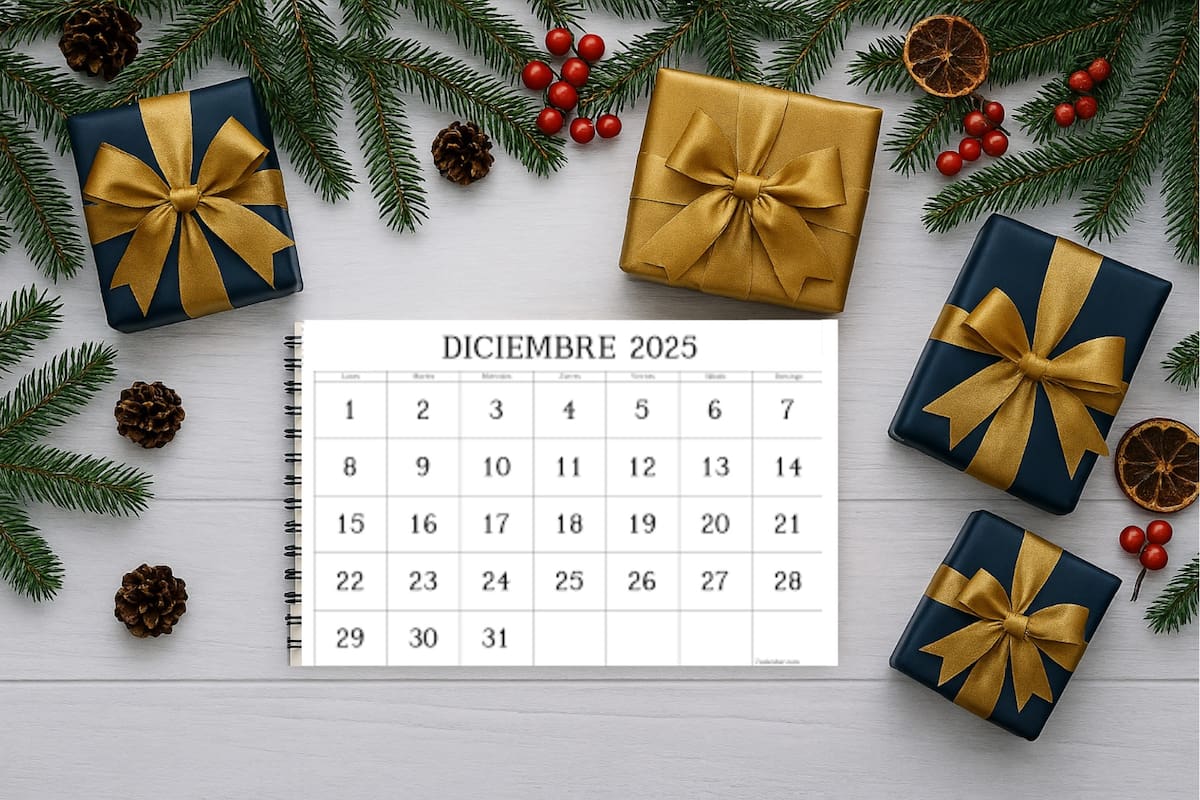 Todos los feriados de diciembre
