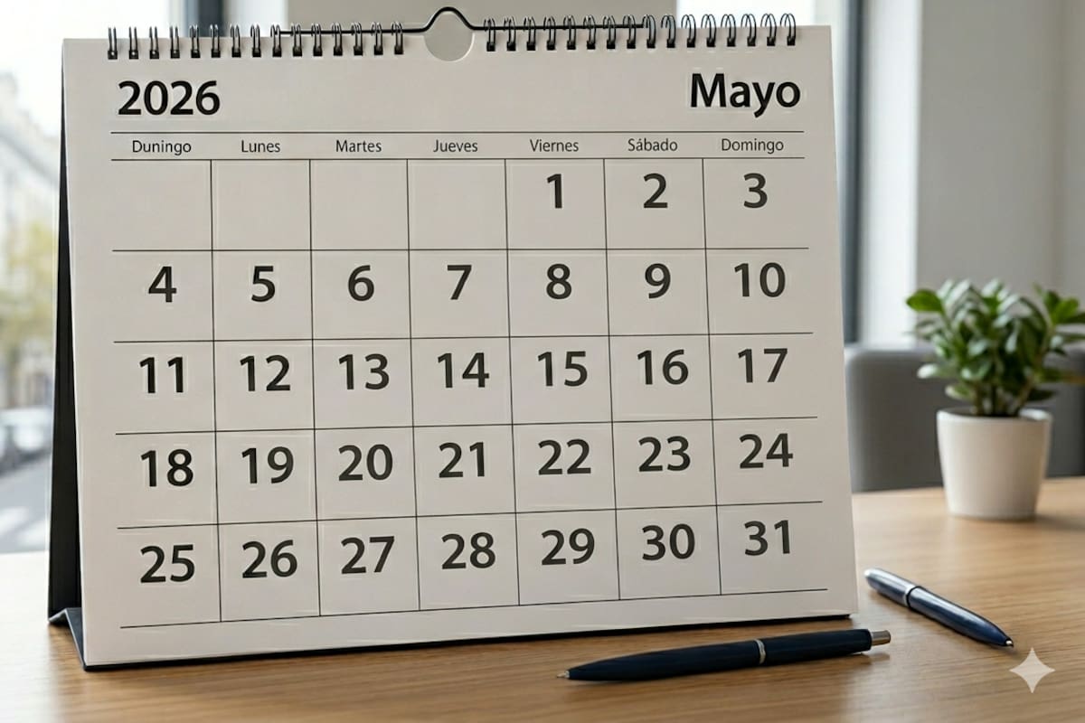 Todos los feriados de mayo 2026 (imagen ilustrativa generada con IA)