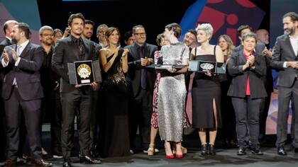 Todos los ganadores del festival.