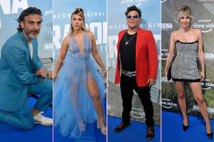 Todos los looks de la presentación de Maradona: sueño bendito