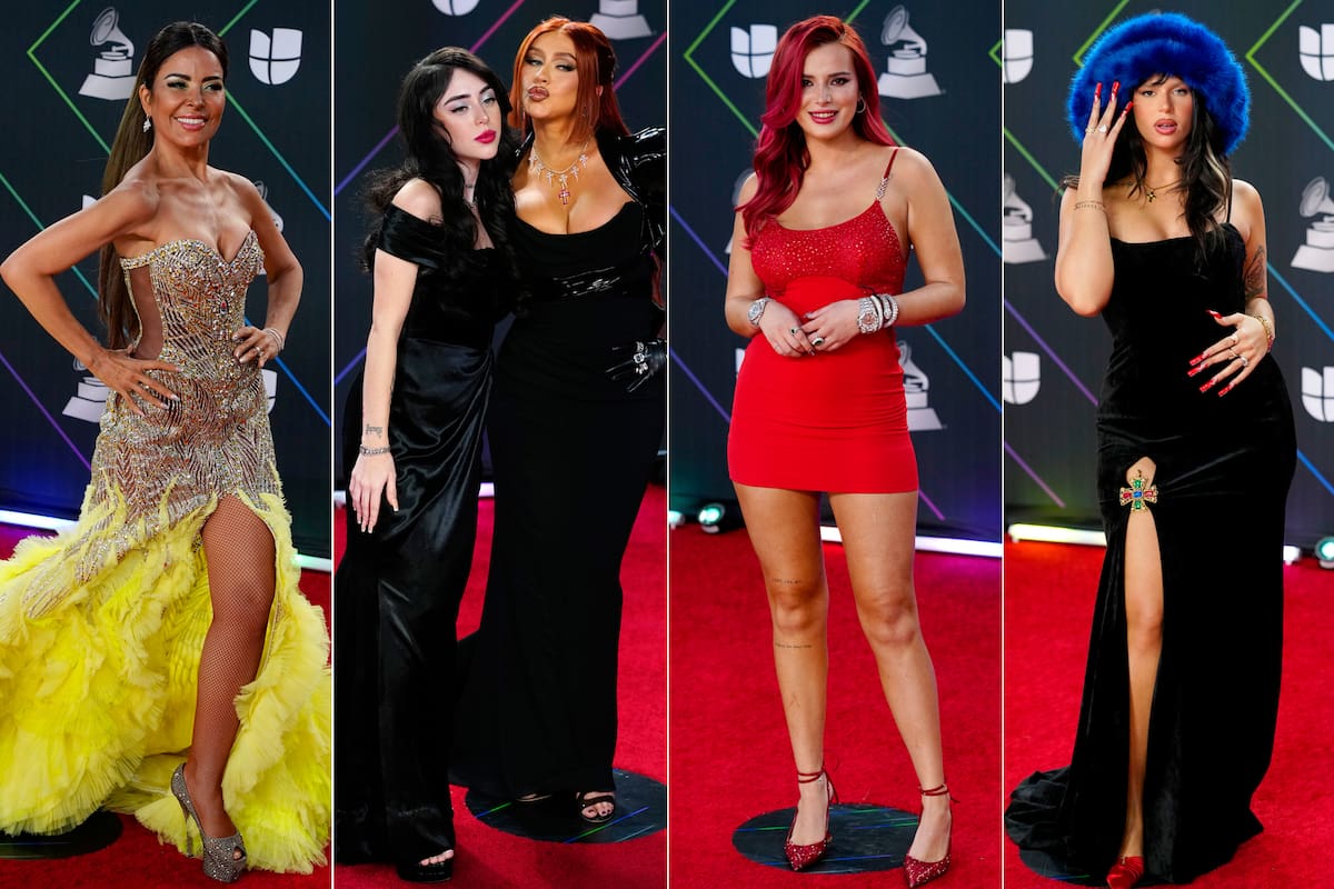 Todos los looks de los Latin Grammy 2021