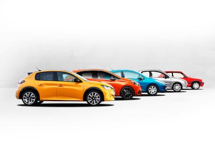 Todos los modelos de la saga 200 de Peugeot (205, 206, 207 Compact y el actual 208) se destacaron por su innovación permanente, posicionados como productos de vanguardia que han conquistado a públicos variados en los cinco continentes