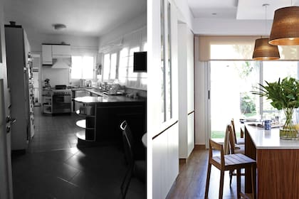 Todos los muebles (diseño Alejandra Lista y ejecutados por Apes Amoblamientos), son de MDF laqueado con detalles en enchapado de incienso.