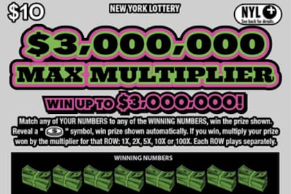 Todos los premios mayores del sorteo $3,000,000 MAX MULTIPLIER ya fueron entregados