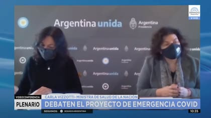 "Todos queremos tener clases presenciales, creemos que es la mejor manera y la más plena de acceder al derecho de la educación", indicó Vilma Ibarra