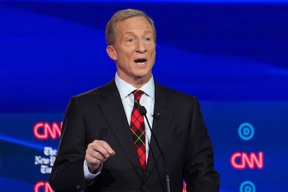 En las elecciones de California de este año, Tom Steyer es el candidato demócrata con la mayor intención de voto