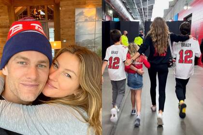 Tom Brady se retiró y le dedicó varios posteos a su familia, incluida Gisele Bündchen