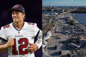 Tom Brady utilizó sus redes sociales para motorizar donaciones a los damnificados por el paso del huracán Ian en Florida
