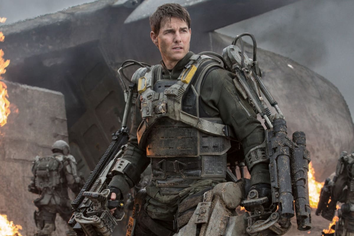 Tom Cruise en Al filo de la mañana, la película de acción de más de una década que forma parte de lo más visto de Netflix (Foto: Netflix)