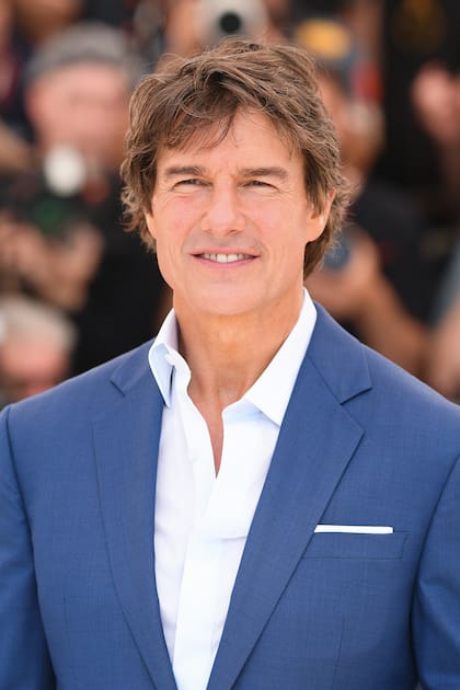 CANNES, FRANCIA - 18 DE MAYO: Tom Cruise asiste a la sesión fotográfica de "Top Gun: Maverick" durante el 75º festival anual de cine de Cannes en el Palais des Festivals el 18 de mayo de 2022 en Cannes, Francia. (Foto de Pascal Le Segretain/Getty Images)