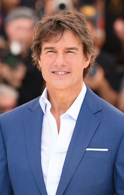 Tom Cruise en su arribo a Cannes