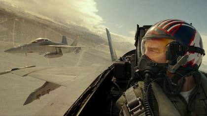 Tom Cruise en Top Gun: Maverick