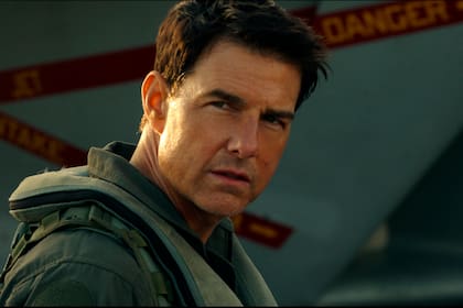 Tom Cruise en Top Gun: Maverick