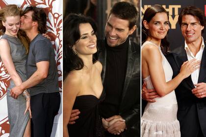 Tom Cruise estuvo casado con Nicole Kidman y Katie Holmes, y tuvo un noviazgo breve con Penélope Cruz