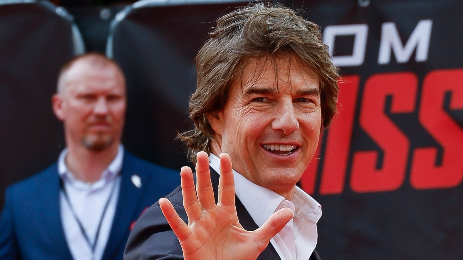 Tom Cruise poses vuelve como Ethan Hunt en la séptima entrega de Misión: imposible, Sentencia previa (parte 1), que se estrena el jueves 13 en las salas argentinas