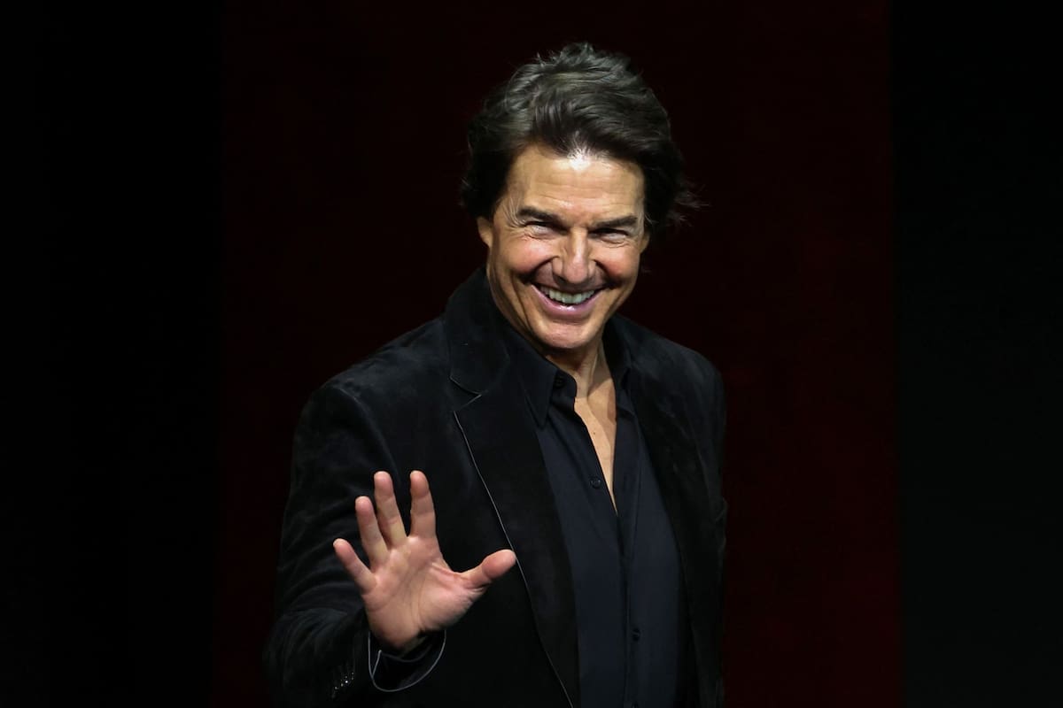 Tom Cruise presentó su nueva película este martes en la convención CinemaCon