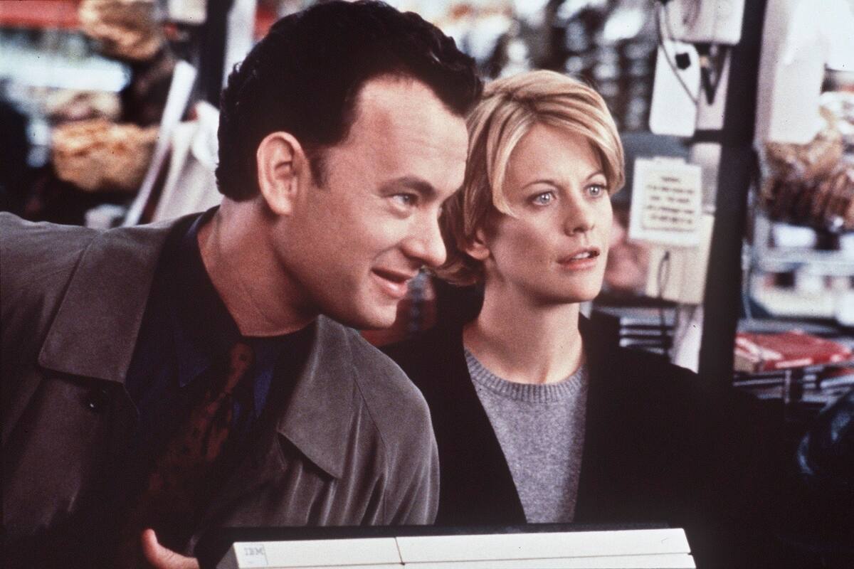 Tom Hanks en Rescatando al soldado Ryan; Atrápame si puedes; Sully; Tienes un email; Toy Story