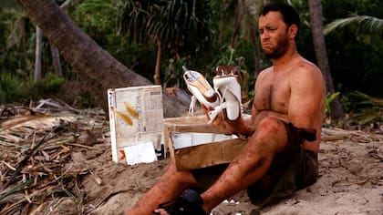 Tom Hanks se hizo una grave herida cuando rodaba Náufrago