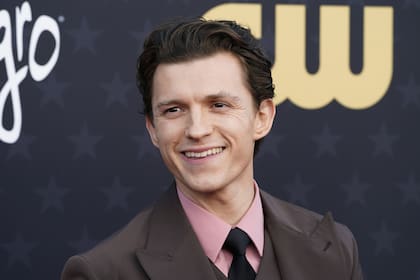 Tom Holland durante un evento el año pasado. El actor tuvo un grave accidente en el rodaje de Spiderman