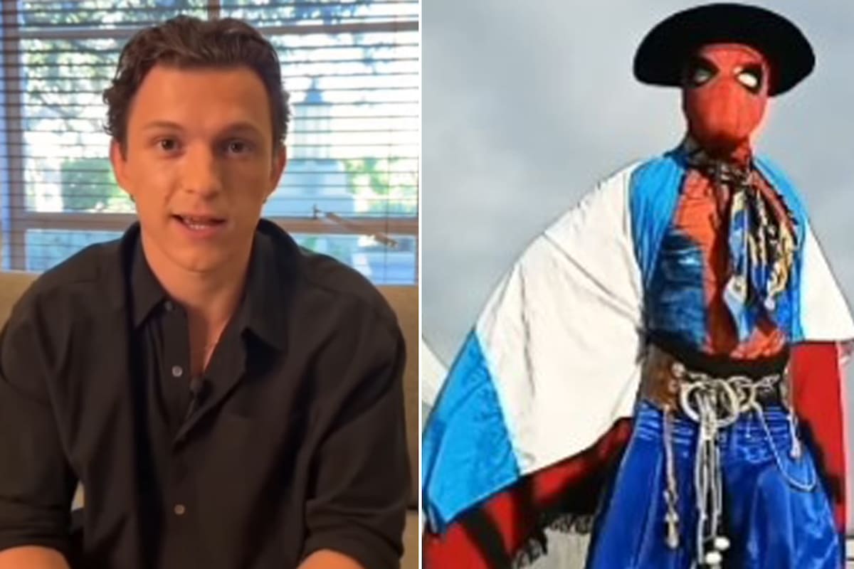 Tom Holland le mandó un mensaje al "Gaucho Araña" y se volvió viral