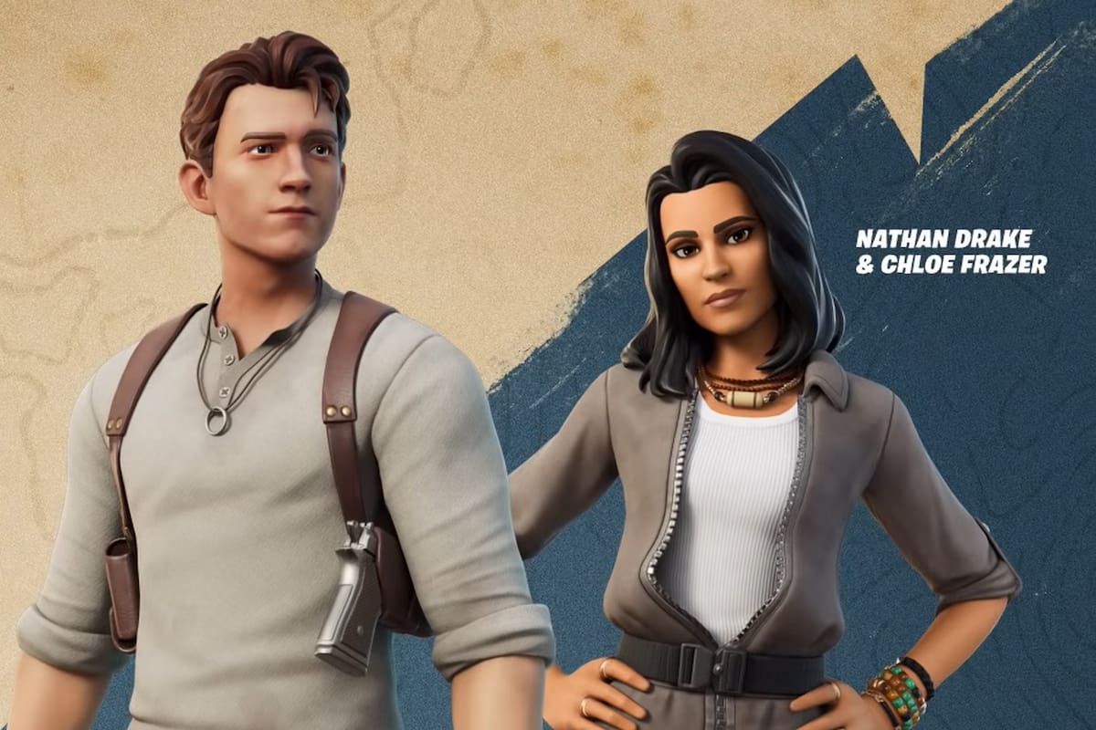 Tom Holland vuelve a estar presente en el universo Fortnite, esta vez de la mano de Uncharted con su interpretación de Nathan Drake en la adaptación cinematográfica del juego