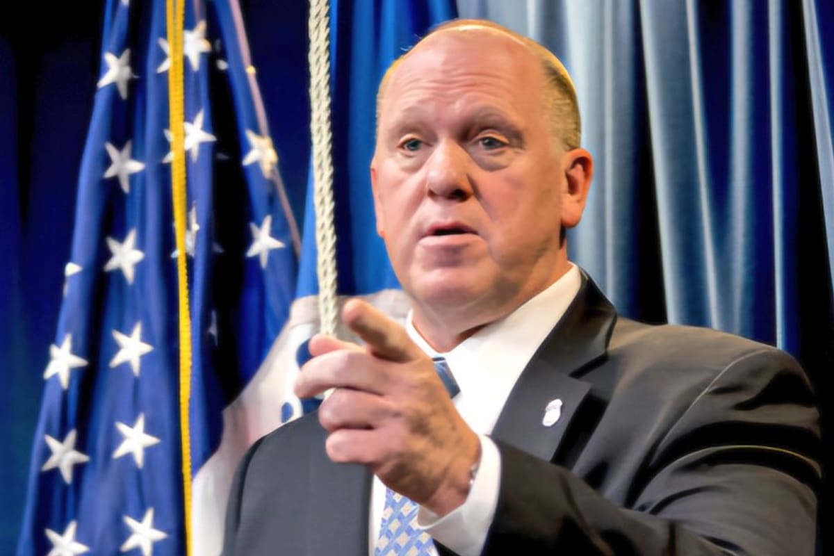 Tom Homan aseguró que el ingreso sin control de millones de migrantes podría derivar en el mayor atentado terrorista en suelo estadounidense
